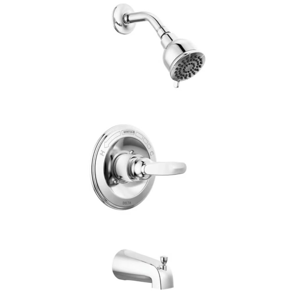 Delta Foundations 13 Series Shower Faucet Trim Kit Chrome BT13410 Open Box